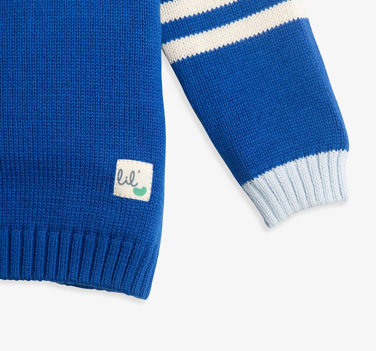 Infant Boys Colorblock Sweater With Beanie