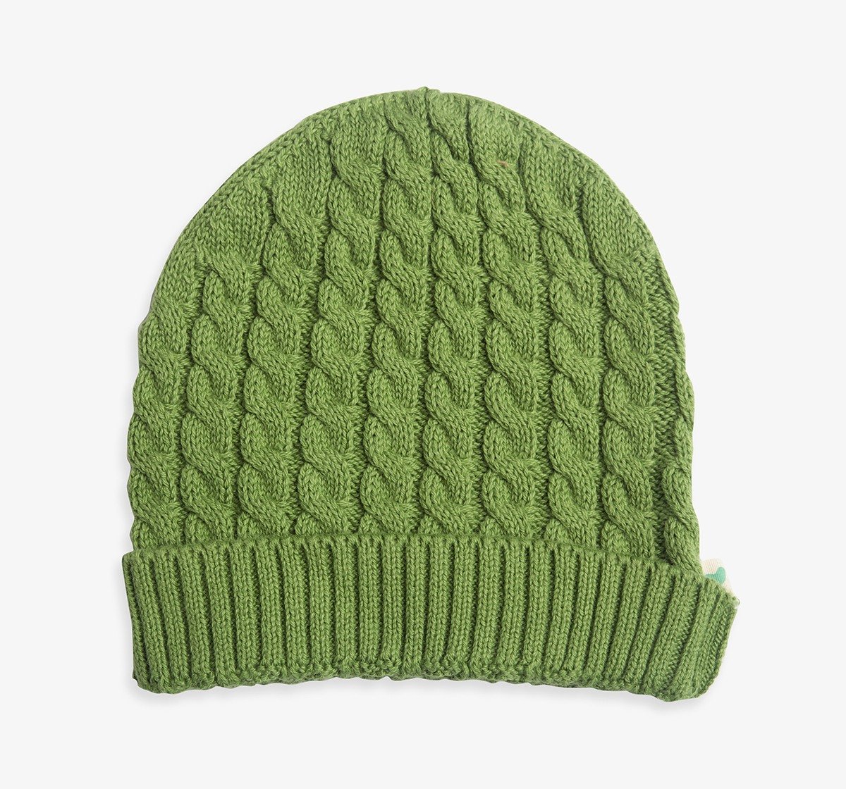 Infant Boys Sweater With Cabling & Beanie