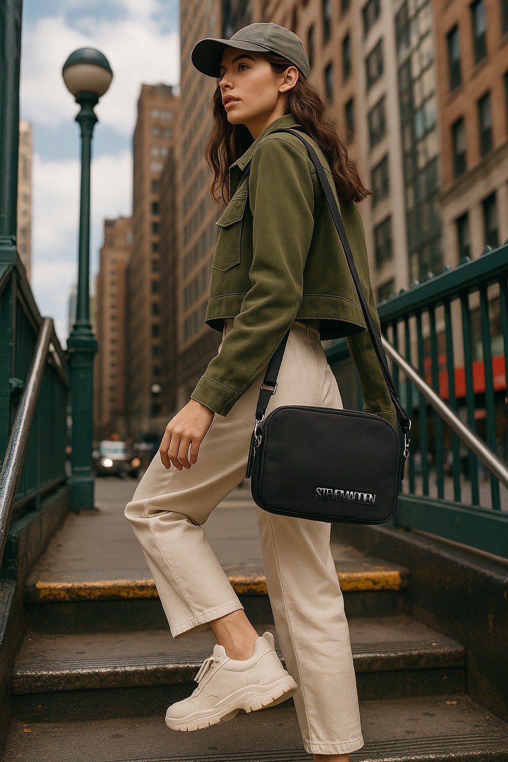 Bmaggie Nylon Black Handbags