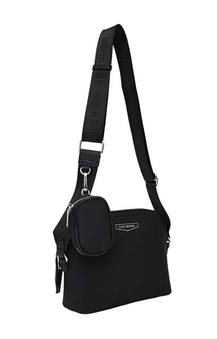 Bmaggie Nylon Black Handbags