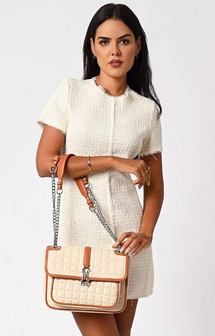 Bmaysa White Handbags