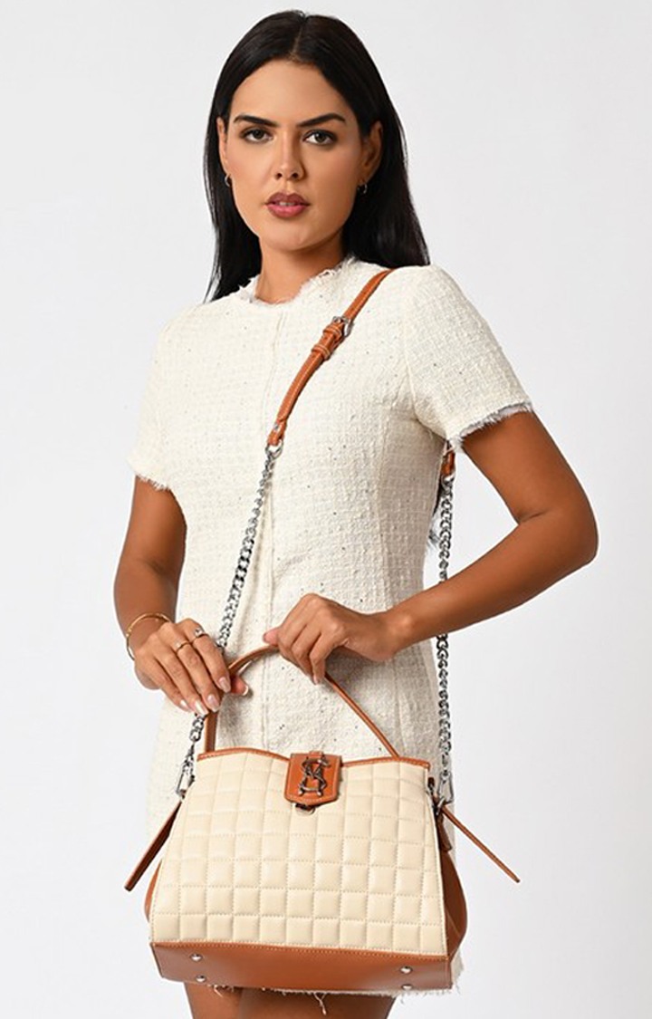 Bzhuri White Handbags
