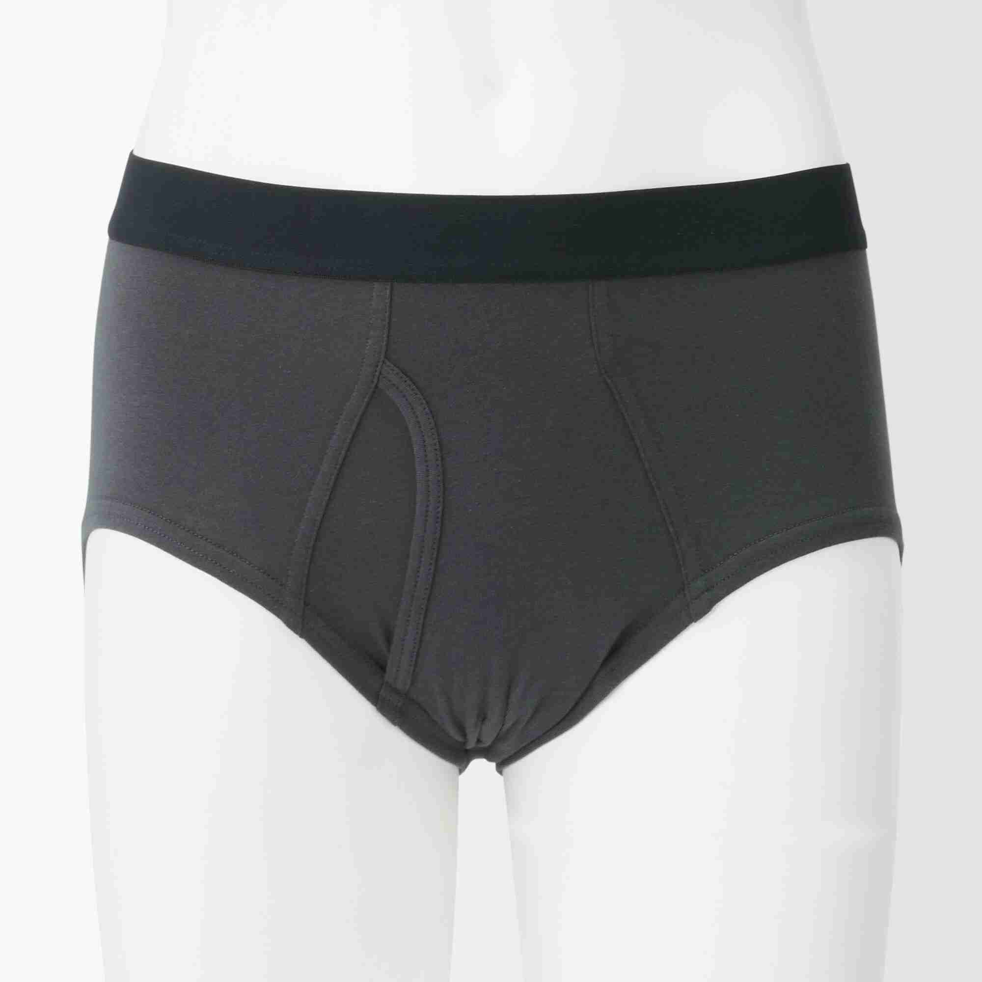 Stretch jersey front open briefs(OS)