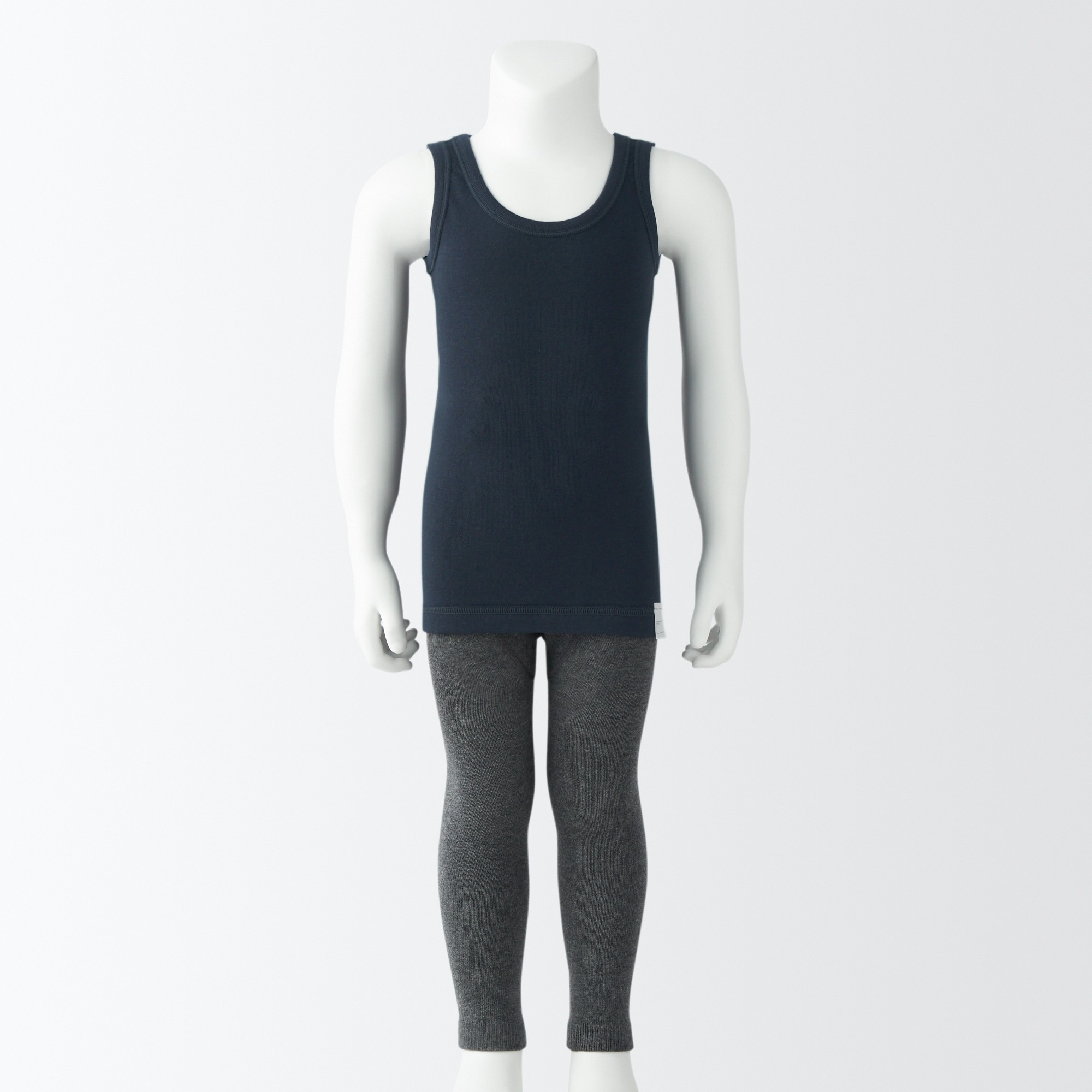MUJI | Rib knit Tank top