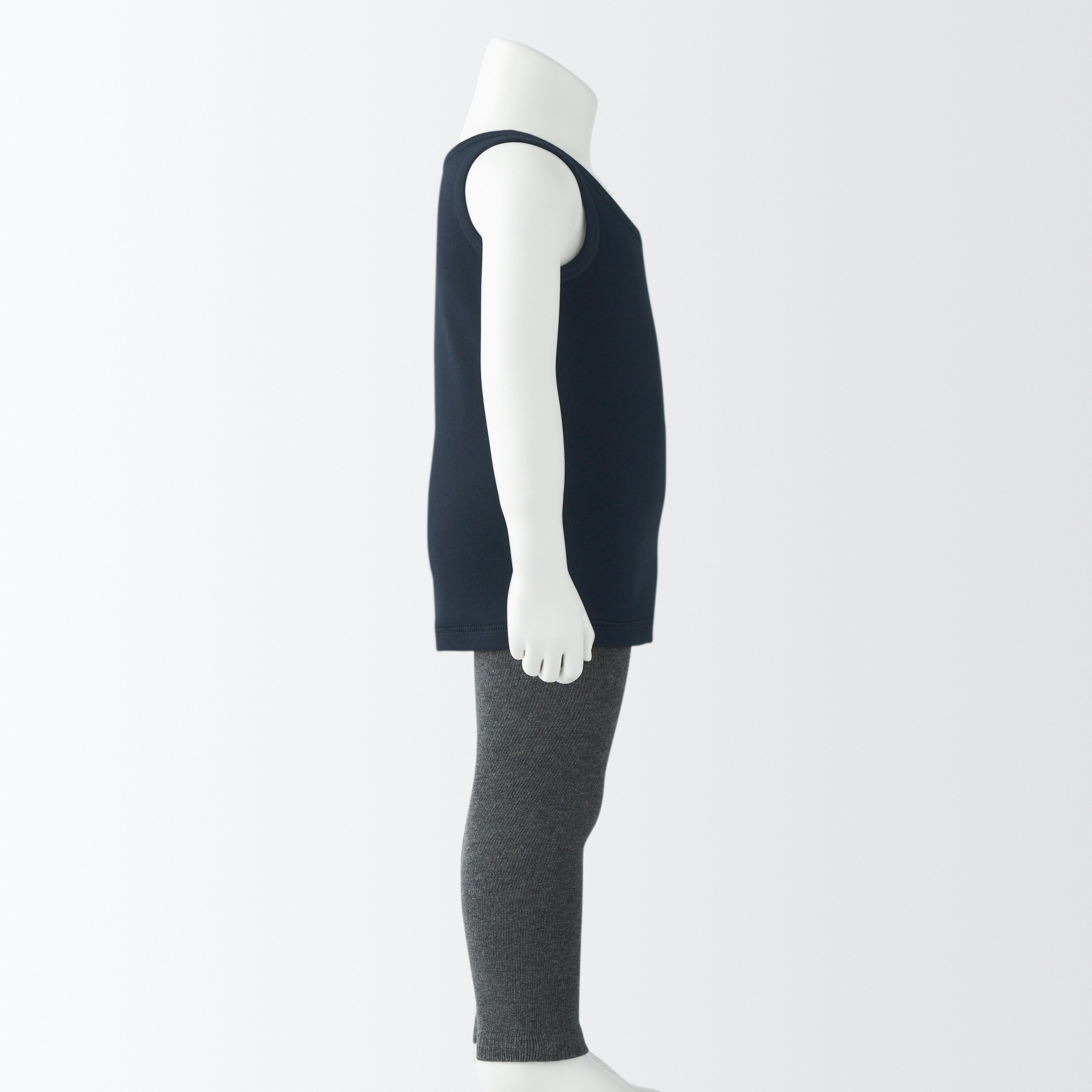 MUJI | Rib knit Tank top