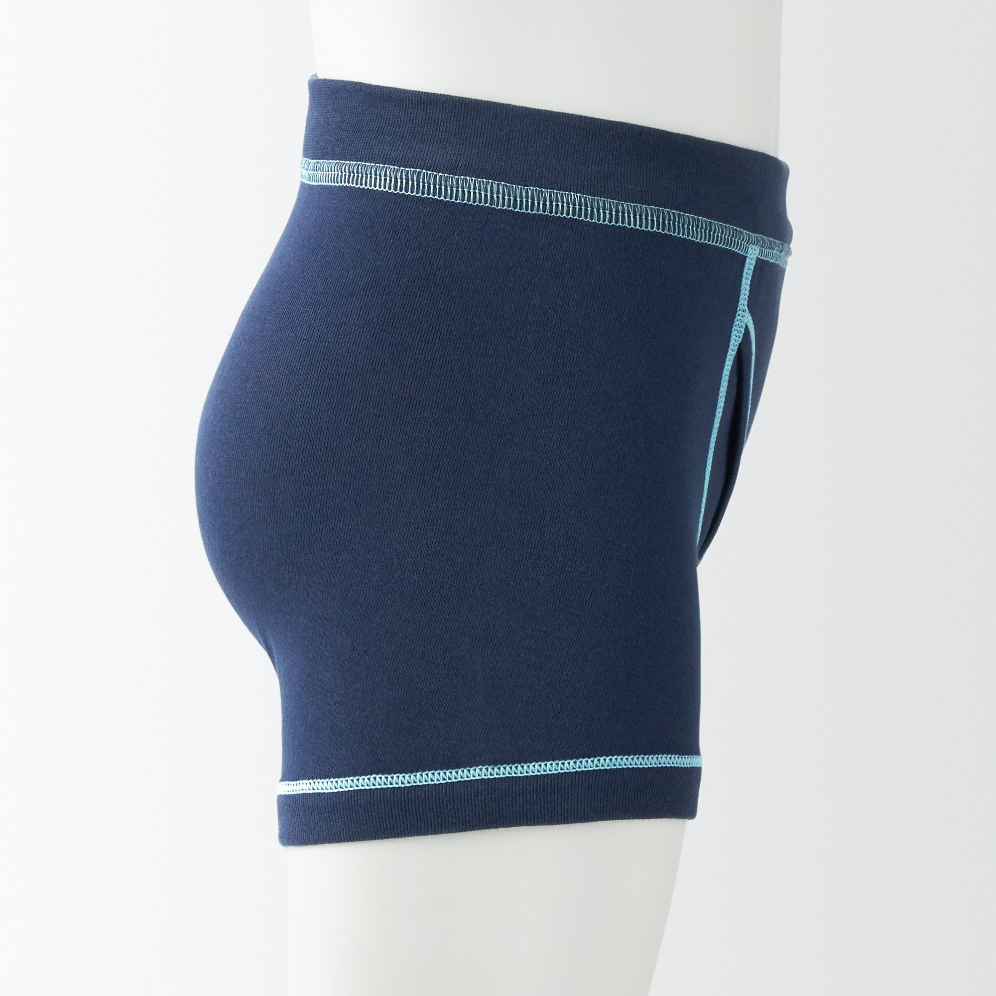 K's Rib knit Front open boxer briefs
