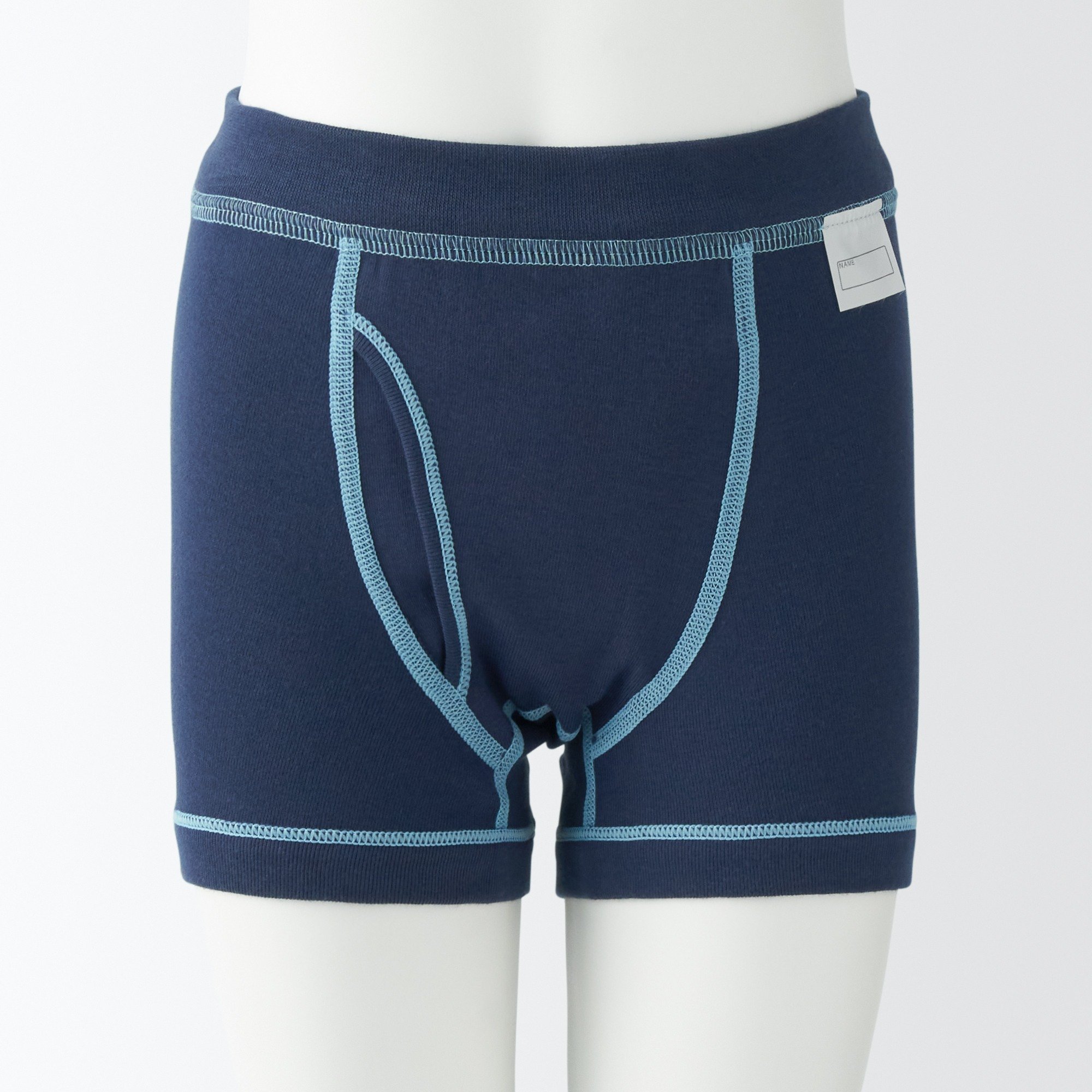 K's Rib knit Front open boxer briefs