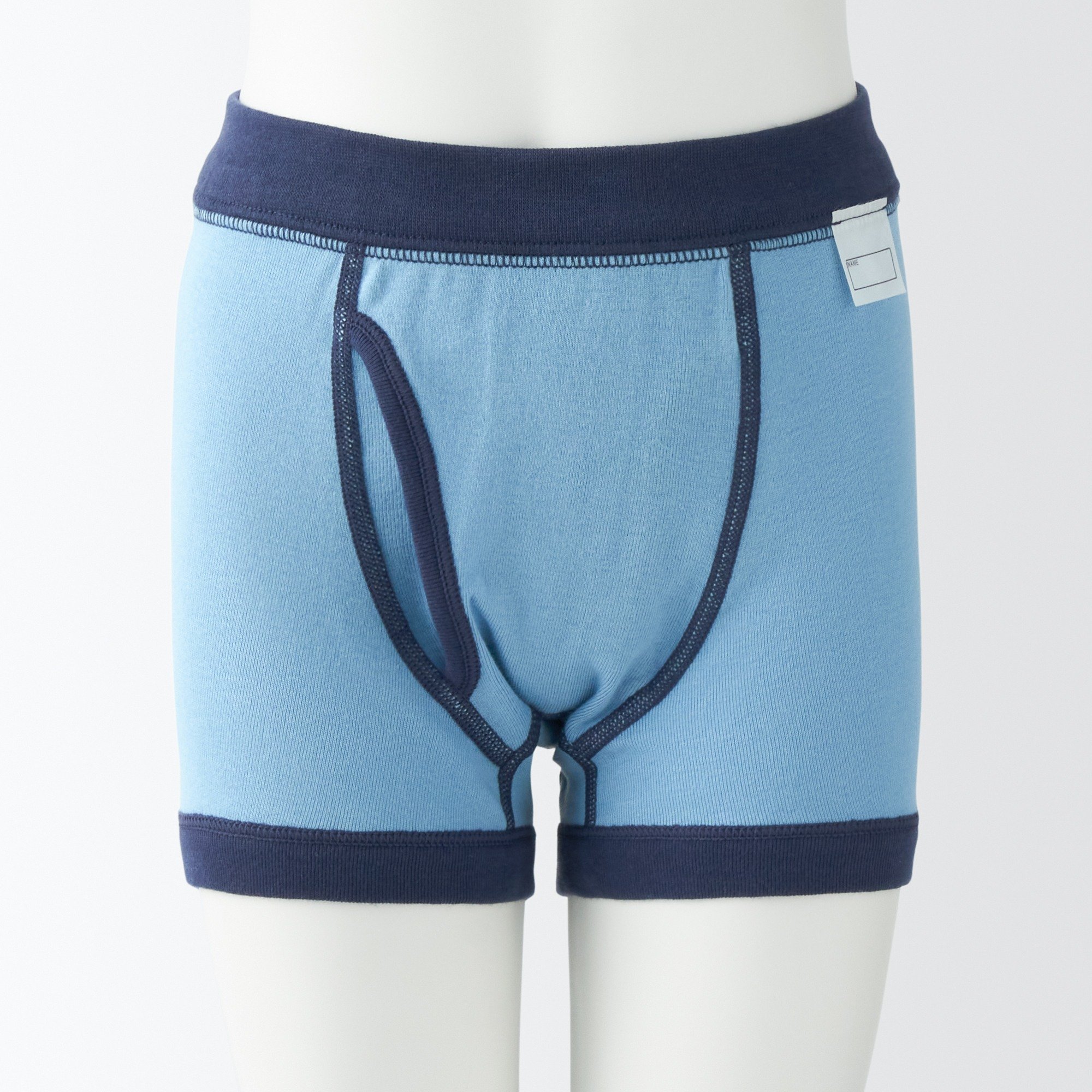 K's Rib knit Front open boxer briefs
