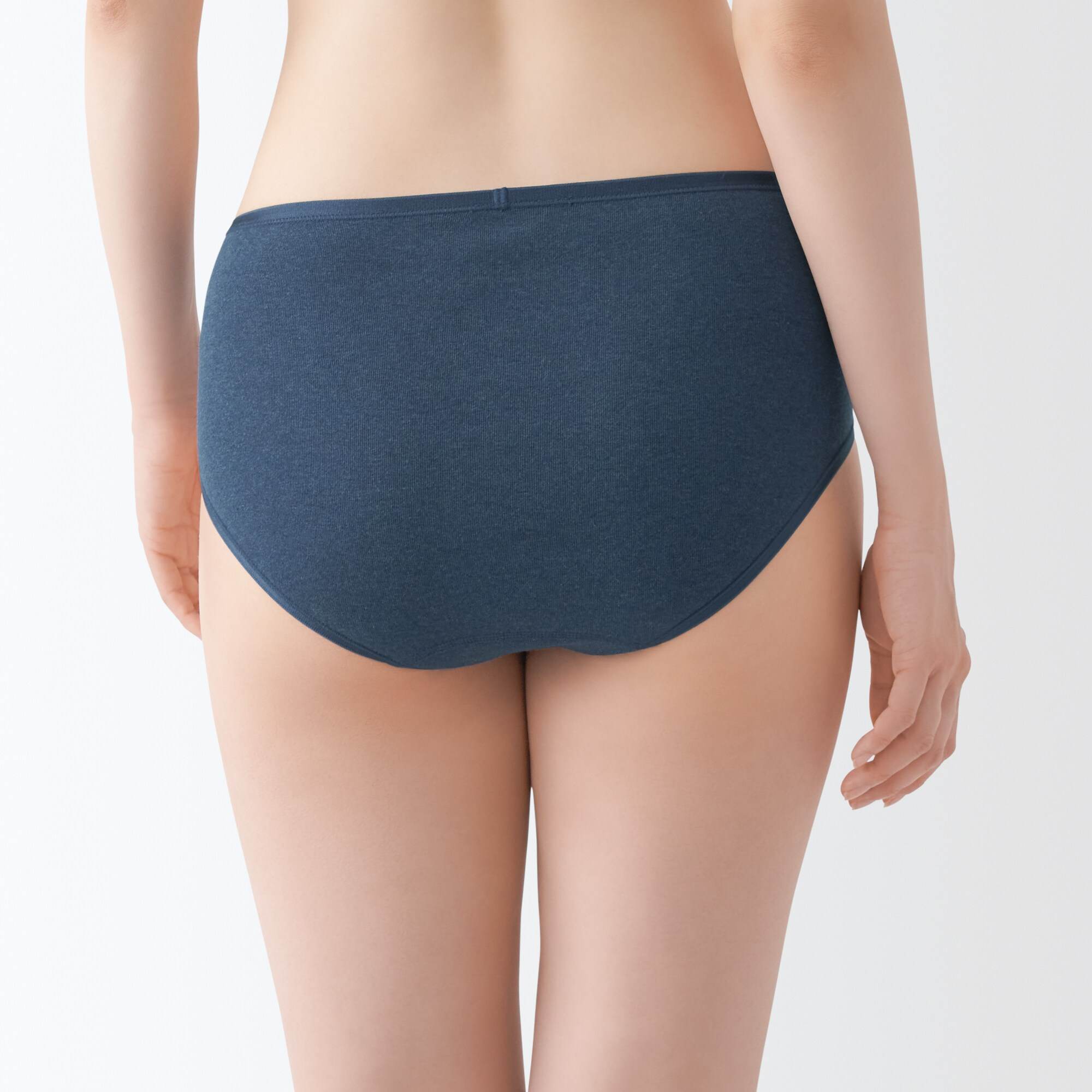 Ribbed high-rise shorts(bikini)