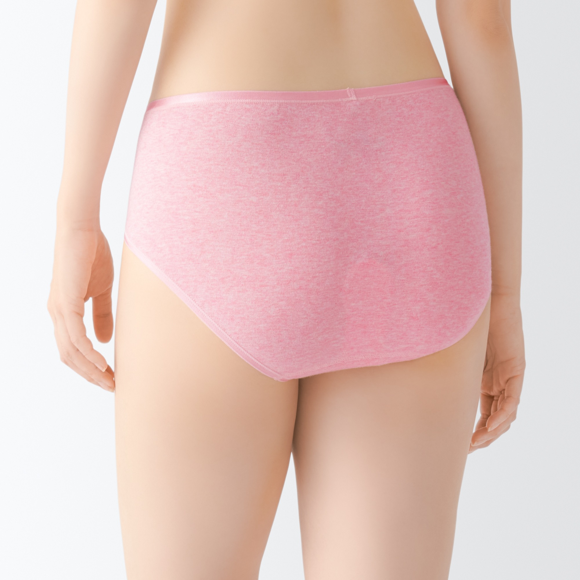Ribbed high-rise shorts(bikini)