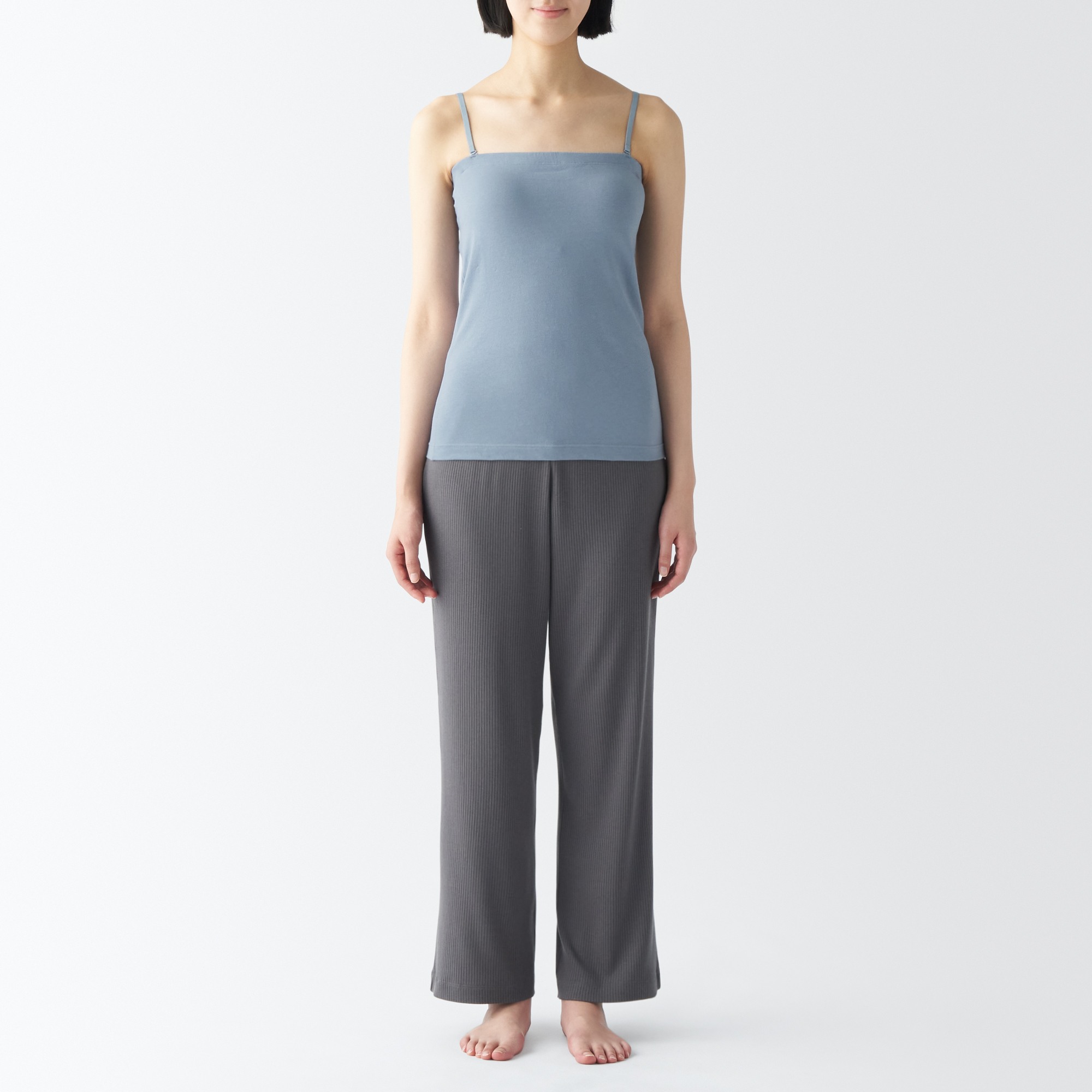 MUJI | Wo Moisture wicking cotton Bra camisole