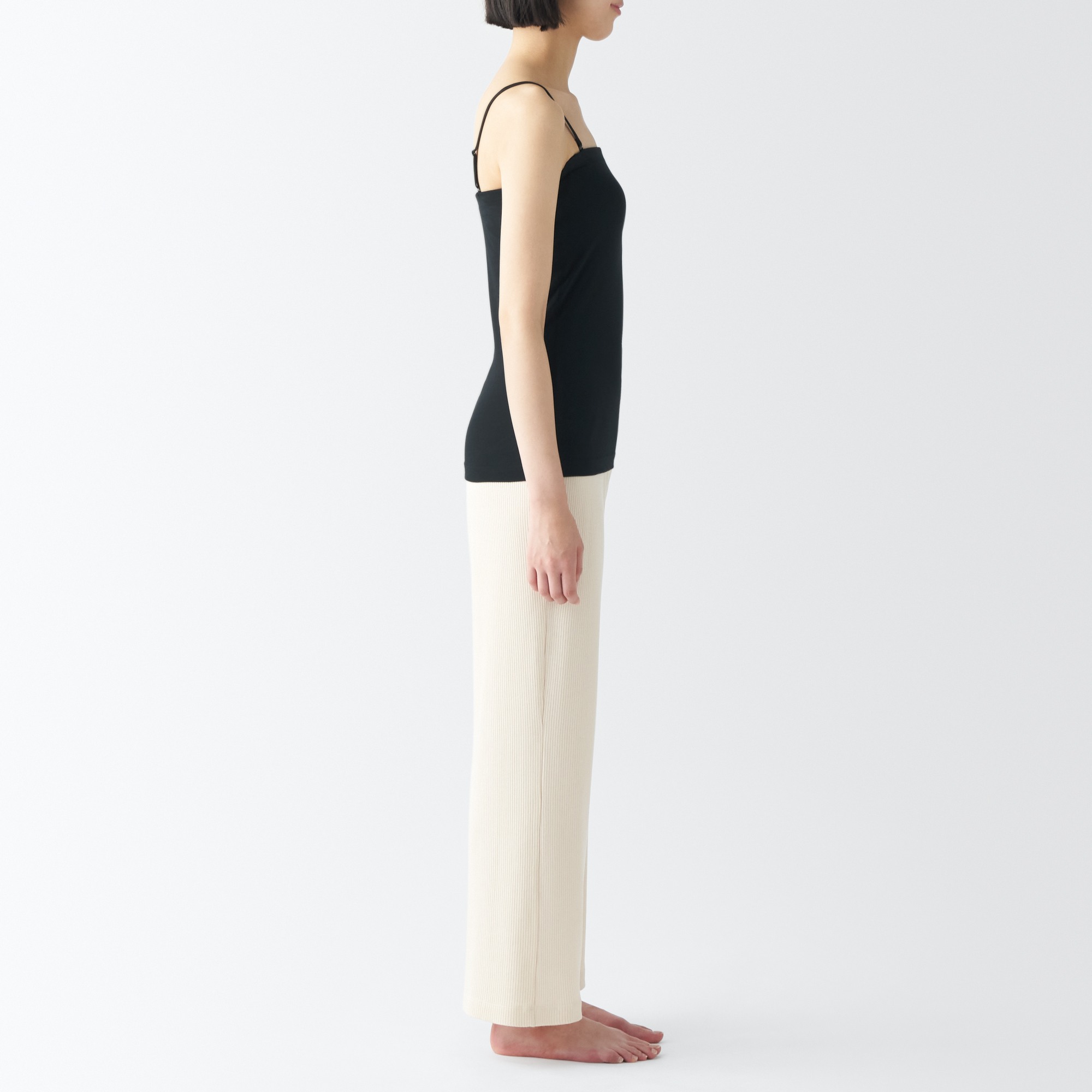 MUJI | Wo Moisture wicking cotton Bra camisole