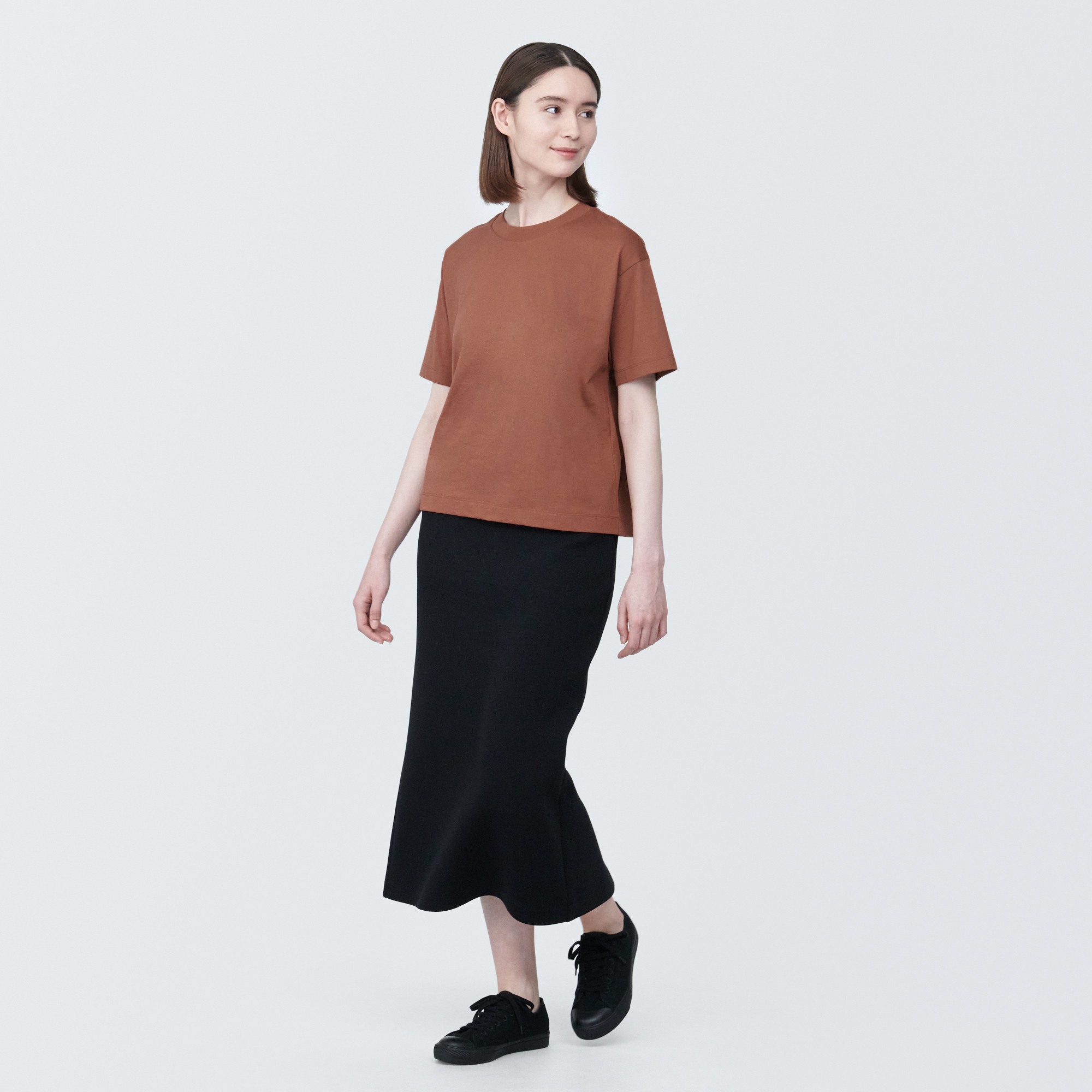 Jersey Crew neck Short Sleeve T-shirt