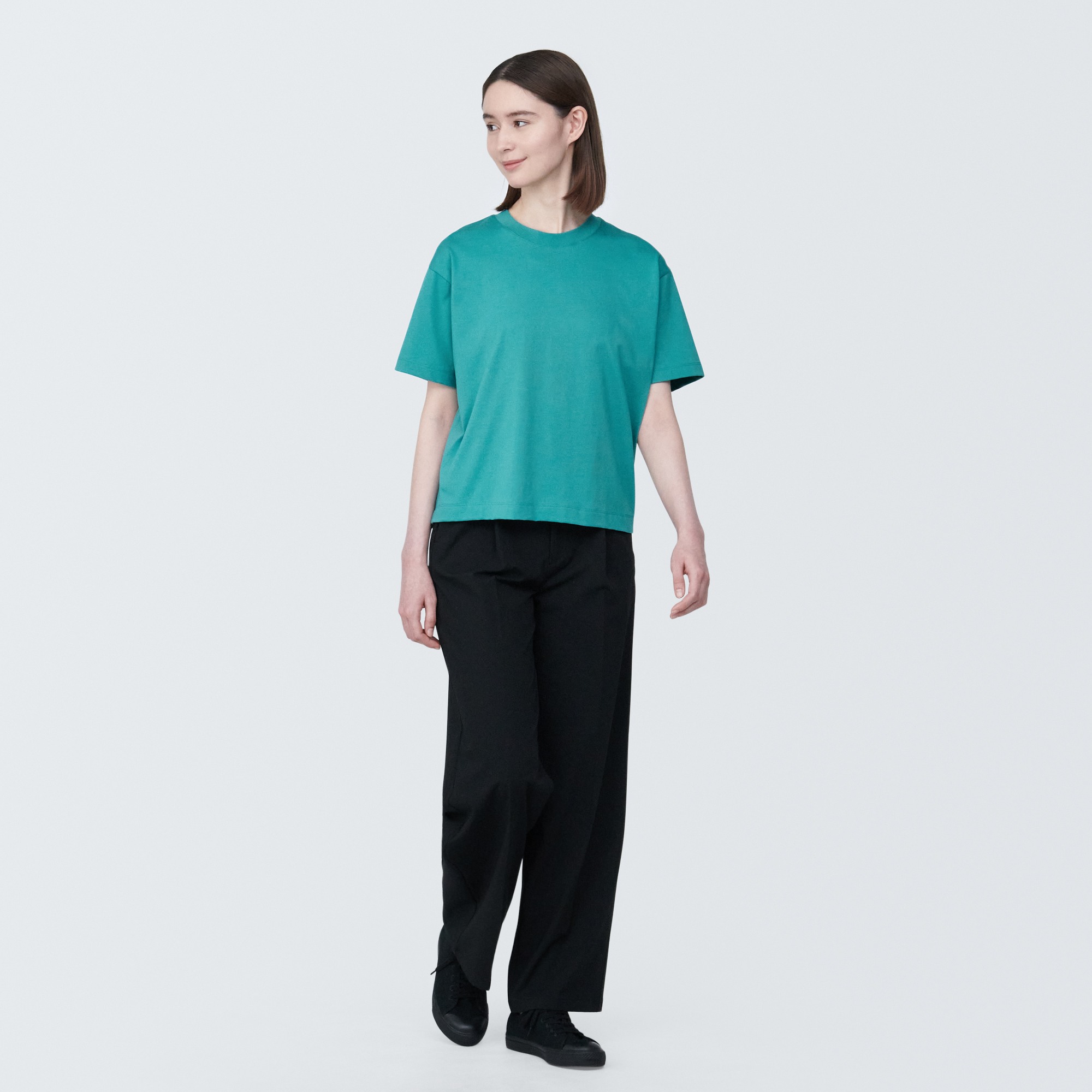 Jersey Crew neck Short Sleeve T-shirt