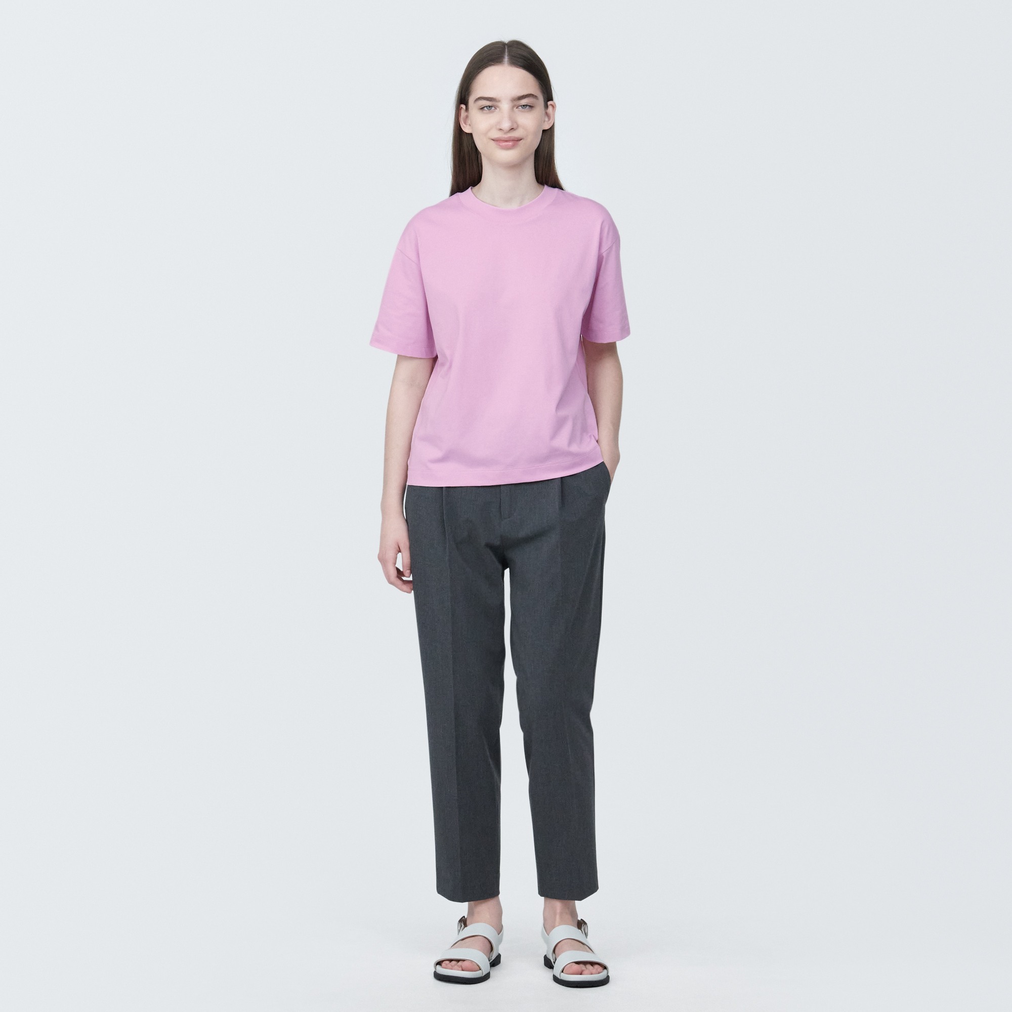 Jersey Crew neck Short Sleeve T-shirt