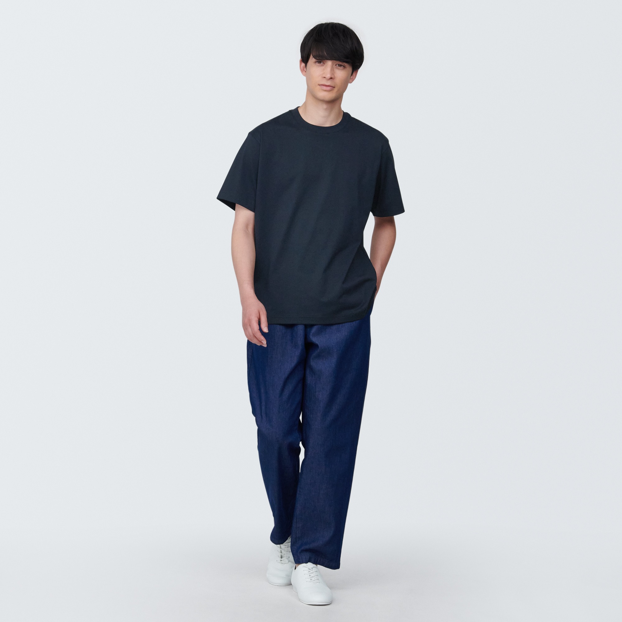 Jersey crew neck Short Sleeve T-shirt