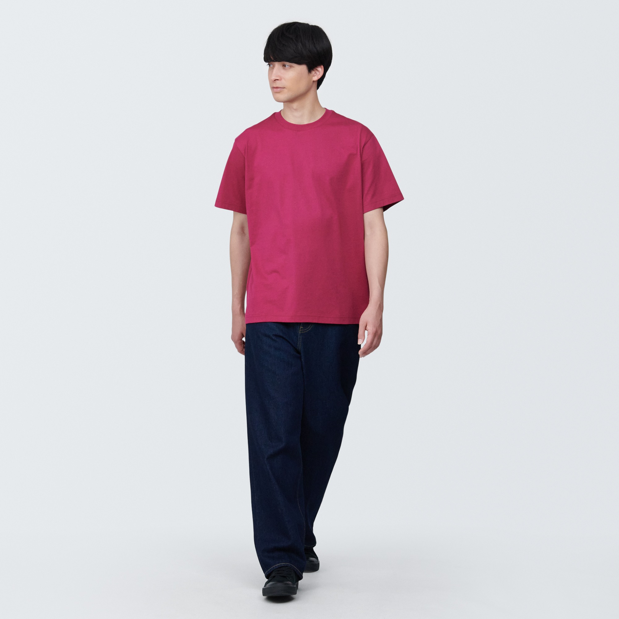 Jersey crew neck Short Sleeve T-shirt