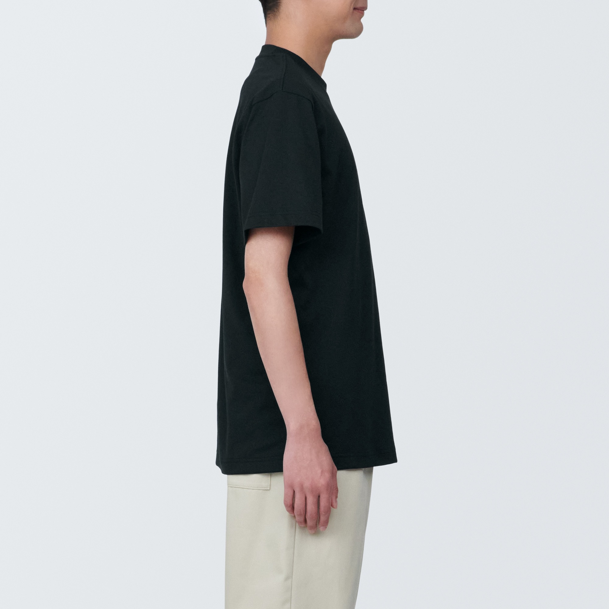 Jersey crew neck Short Sleeve T-shirt