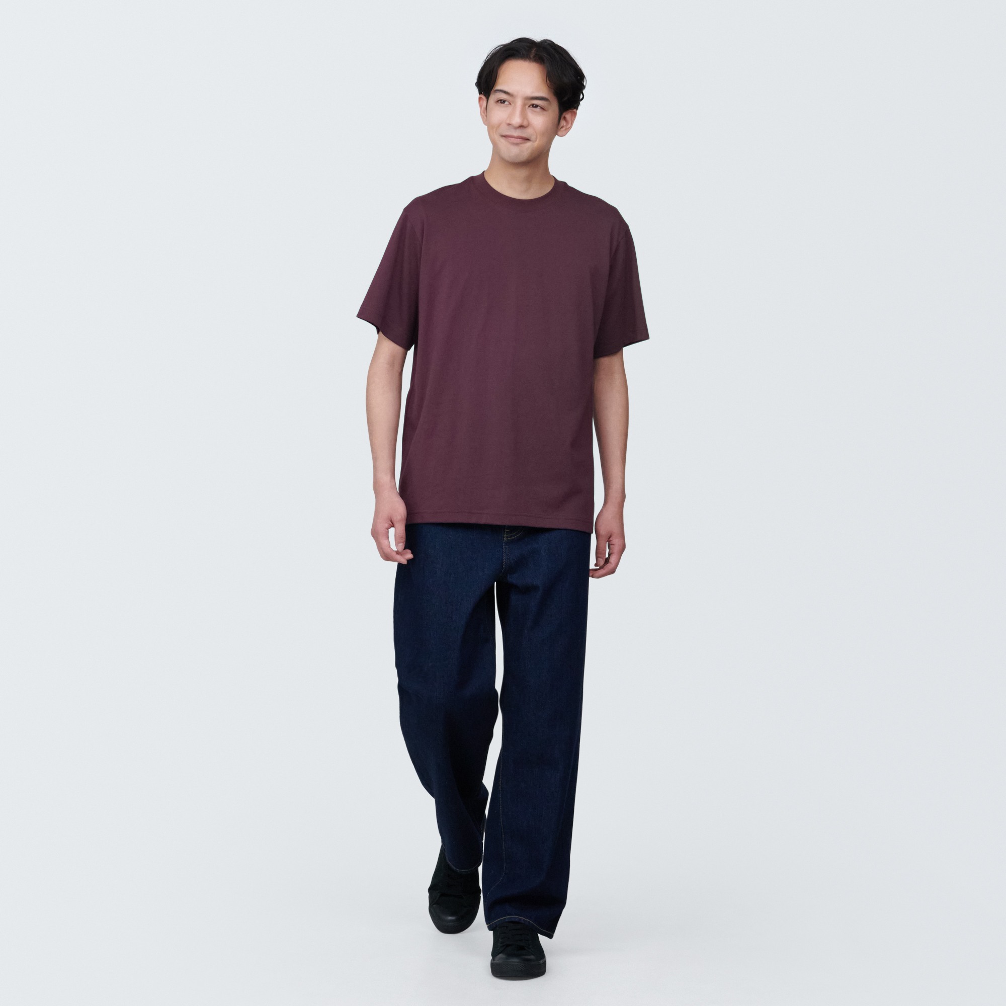 Jersey crew neck Short Sleeve T-shirt