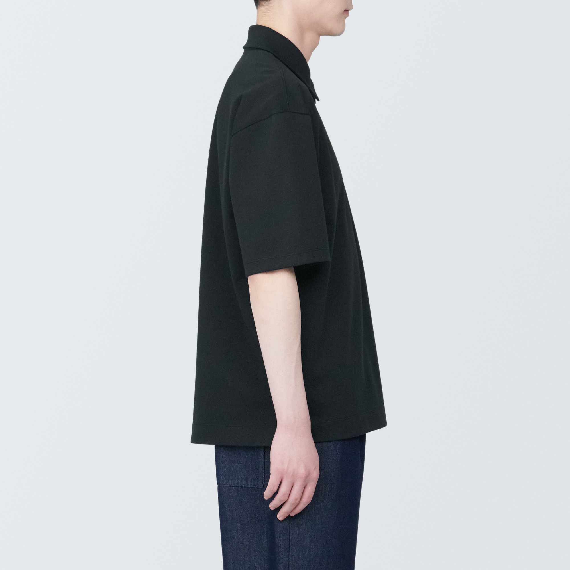 Cool touch half sleeve polo shirt