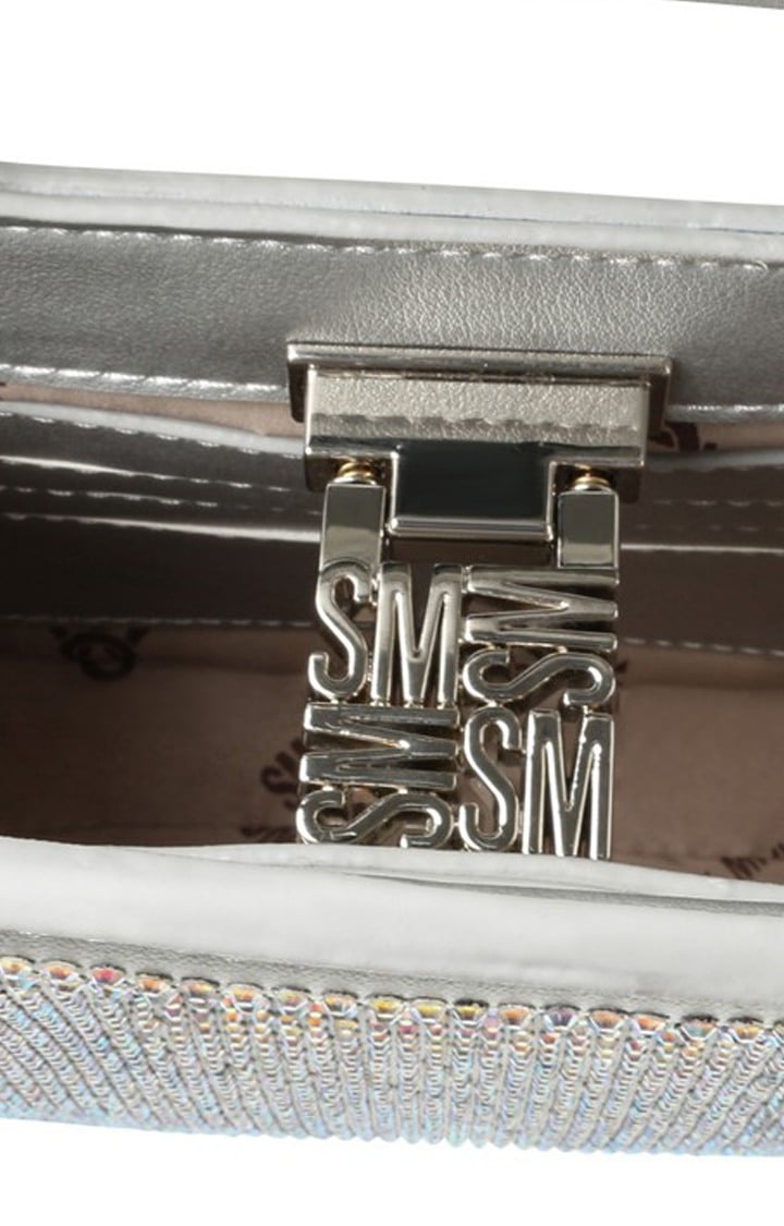 Bstealth Silver Handbags
