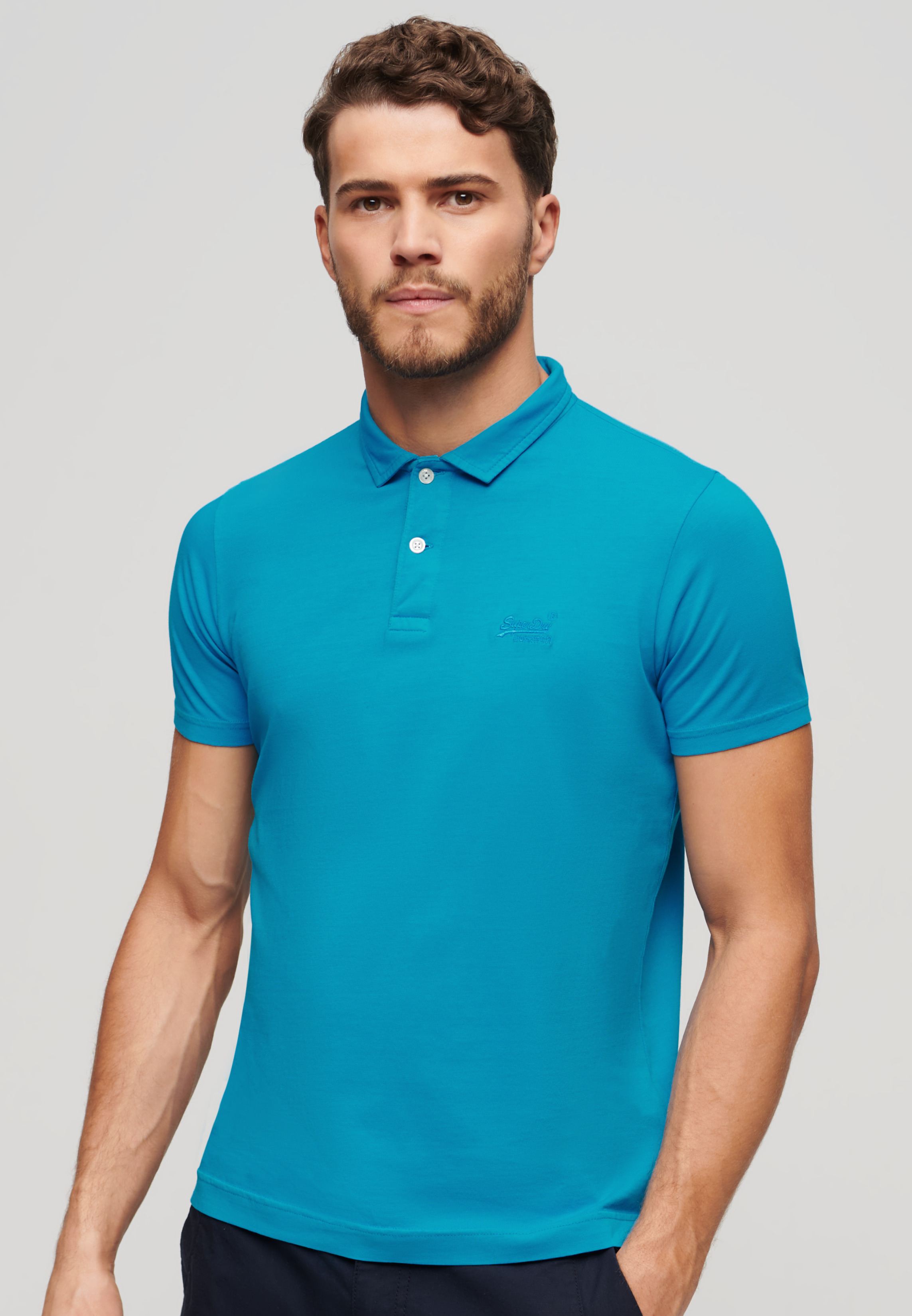 ESSENTIAL LOGO NEON JERSY POLO