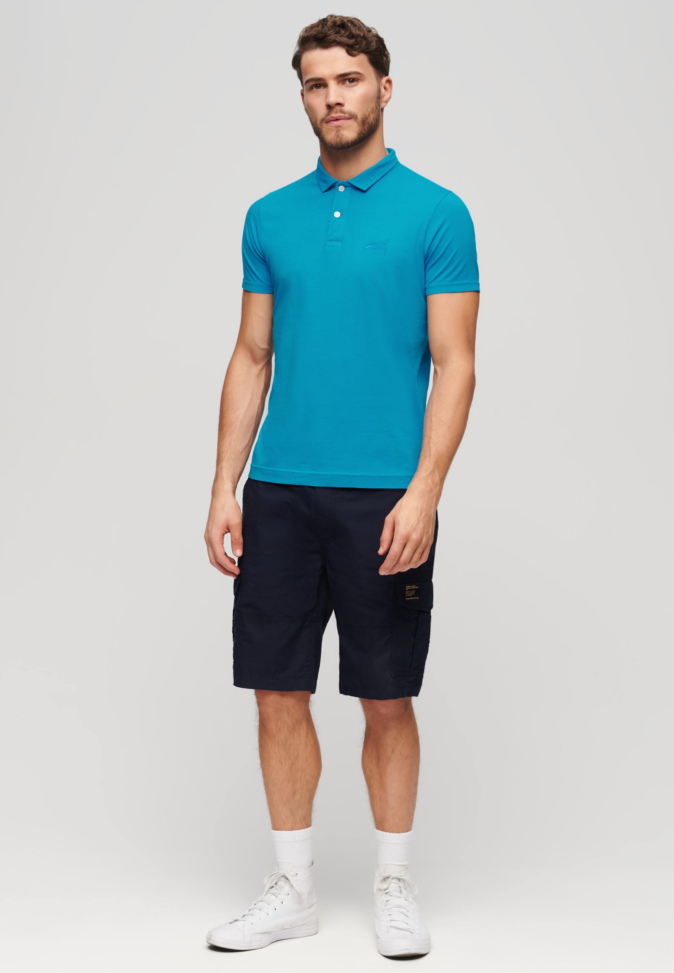 ESSENTIAL LOGO NEON JERSY POLO