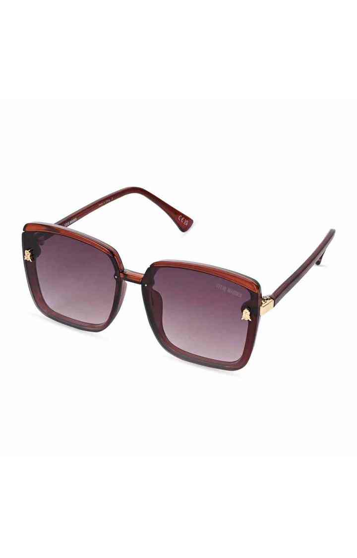 X17417 Brown Sunglasses