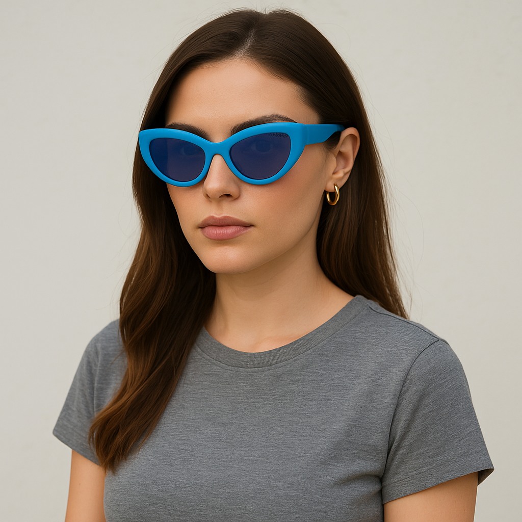 X17434 Blue Sunglasses