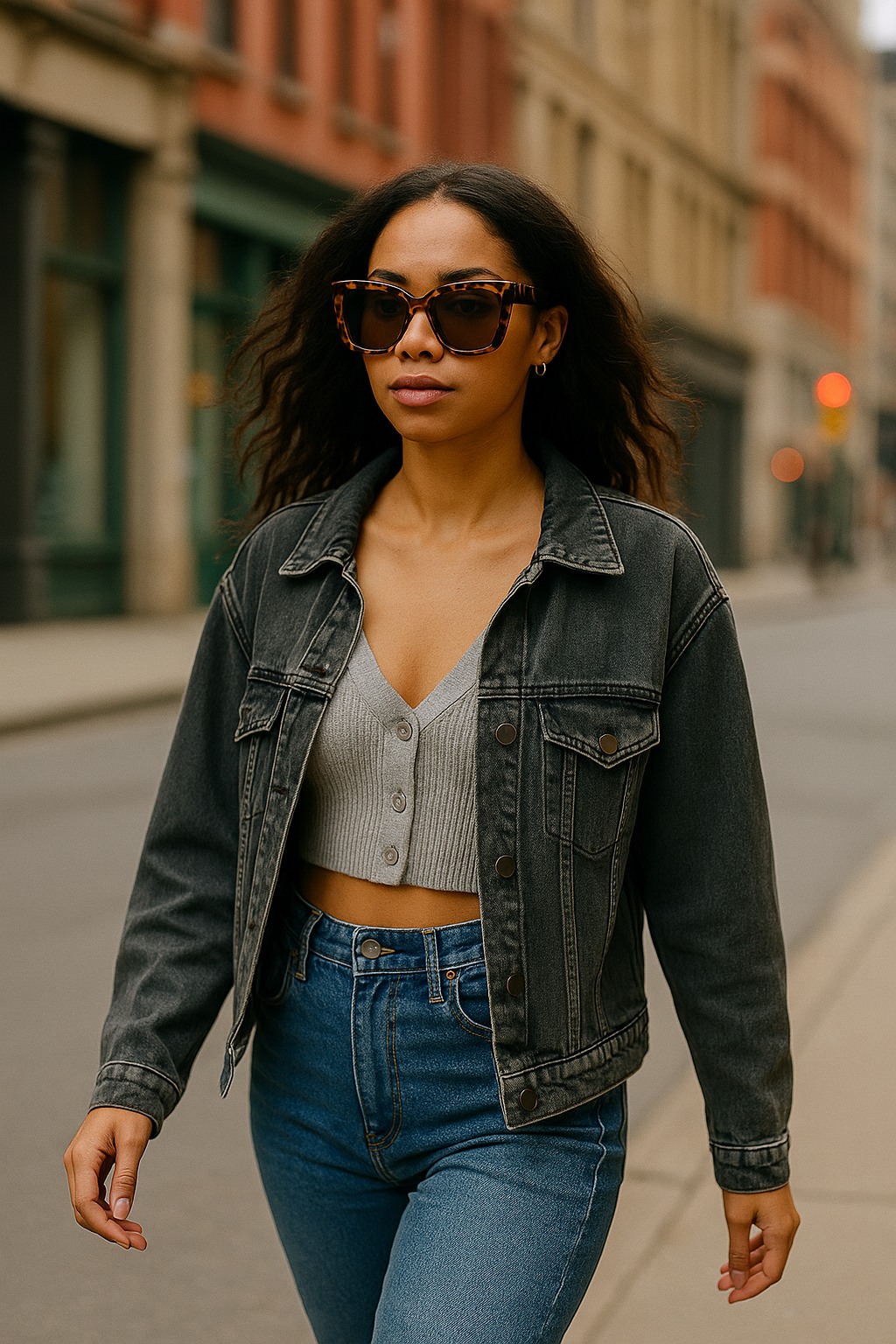 X17440 Brown Sunglasses