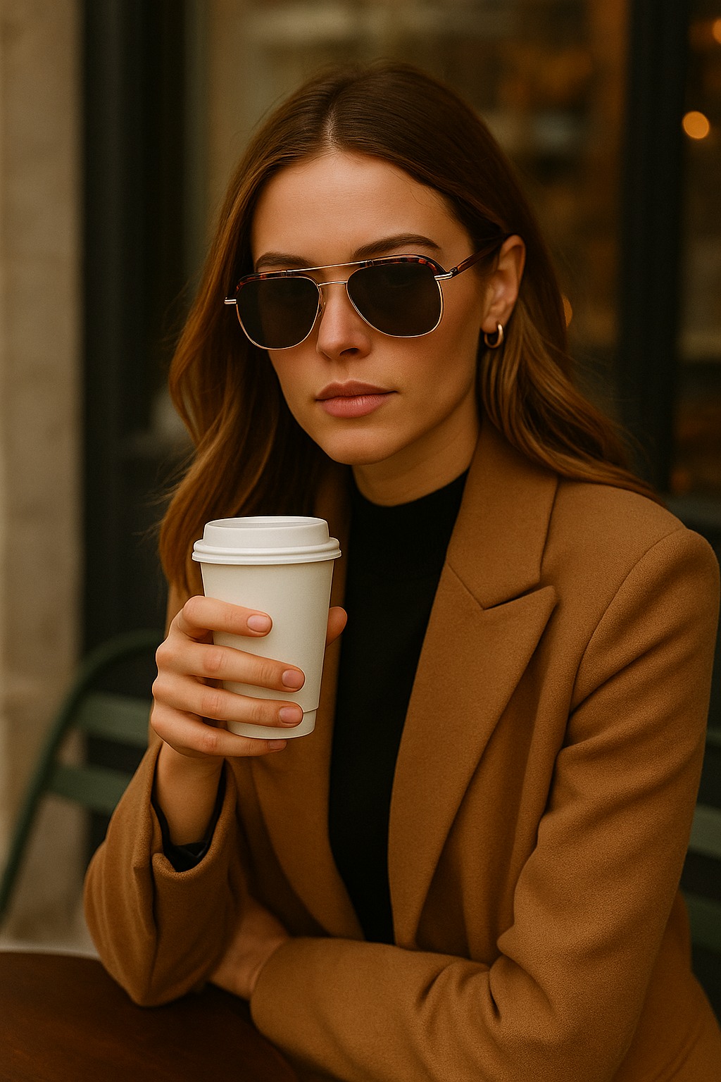 X17445 Black Sunglasses