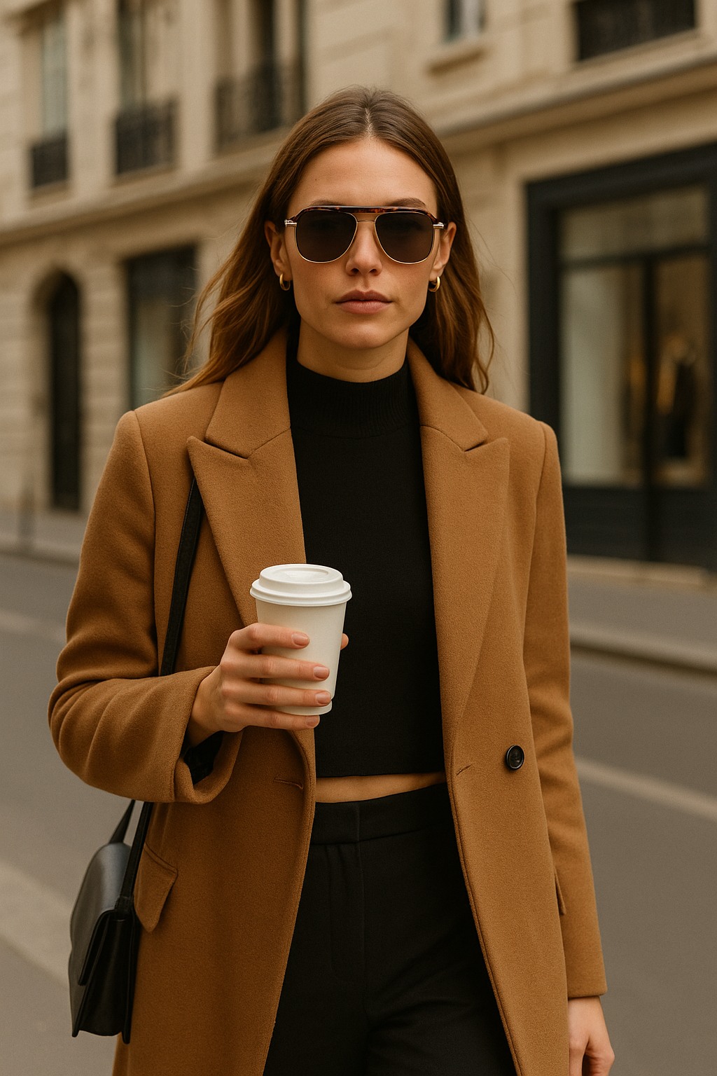 X17445 Black Sunglasses