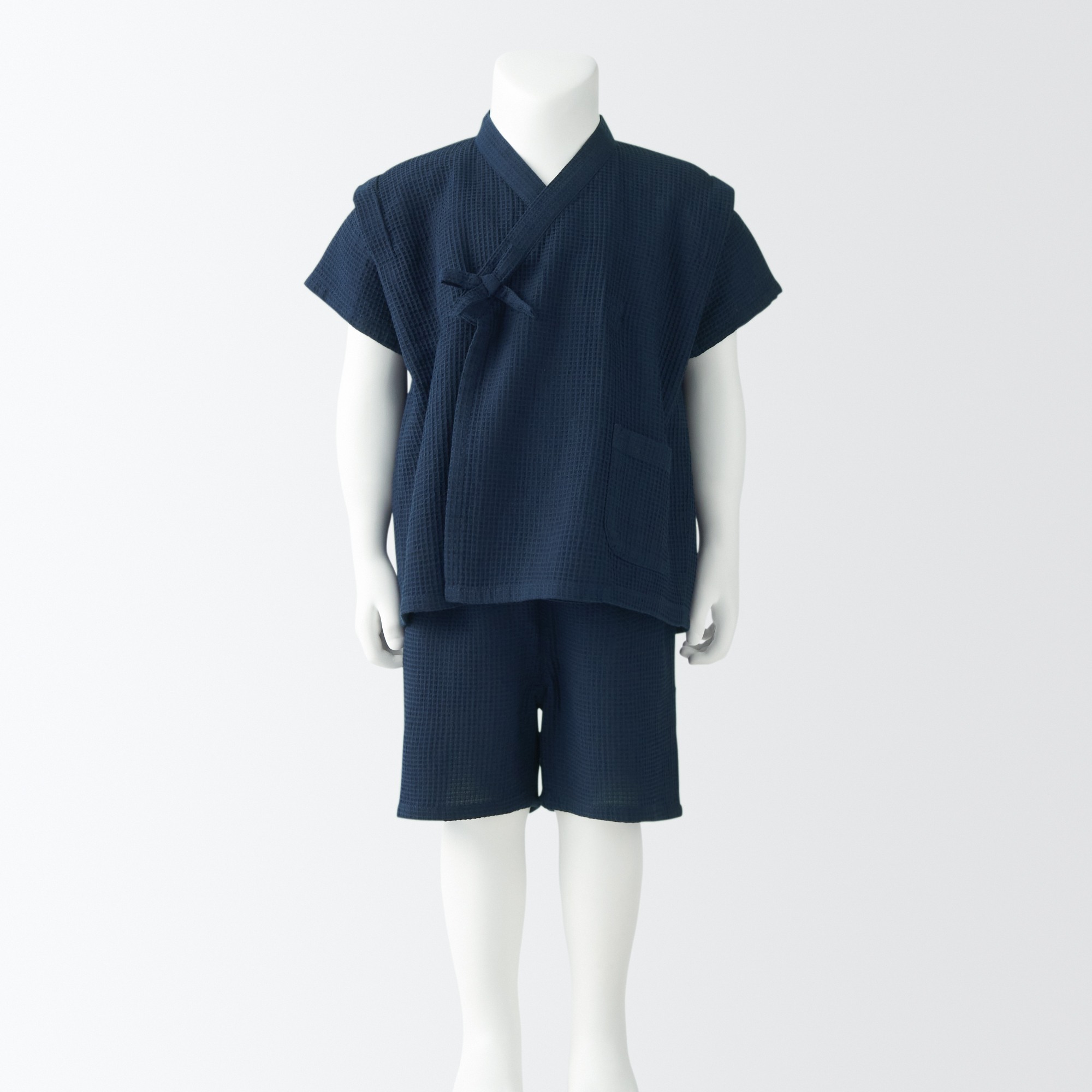 B's Lyocell blended Waffle weave Jinbei