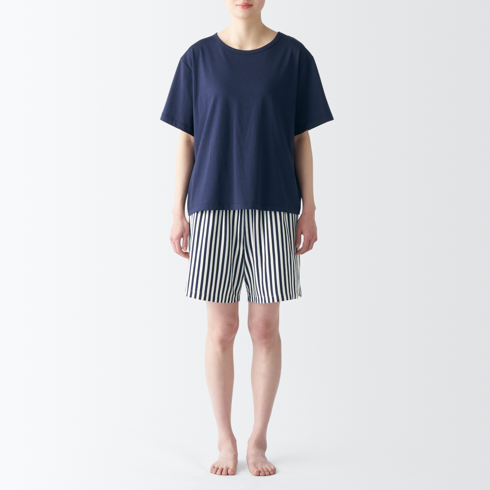 moisture wicking cotton S/S Room Wear