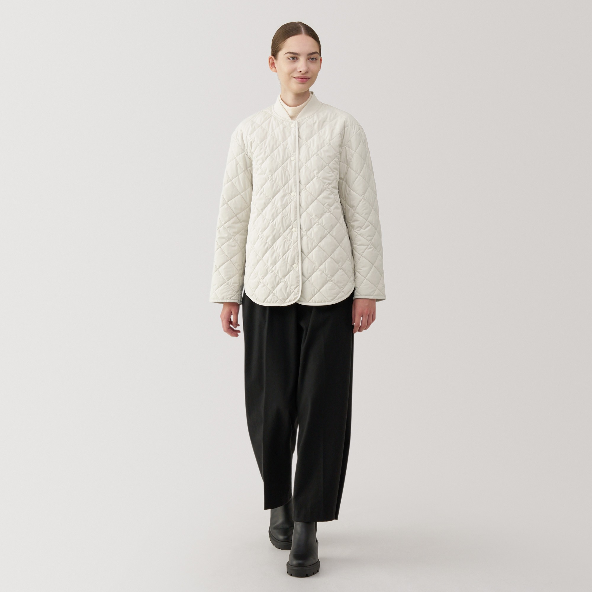 MUJI | Women's Washable padded Quilted jacket