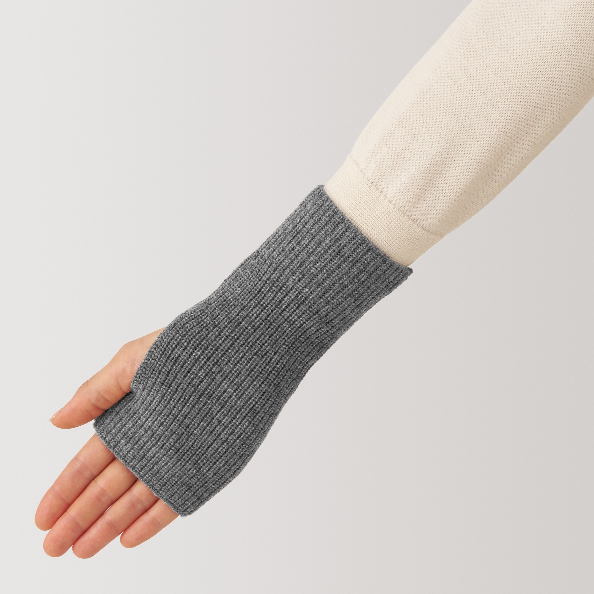 Wool Ridged Hand Warmers