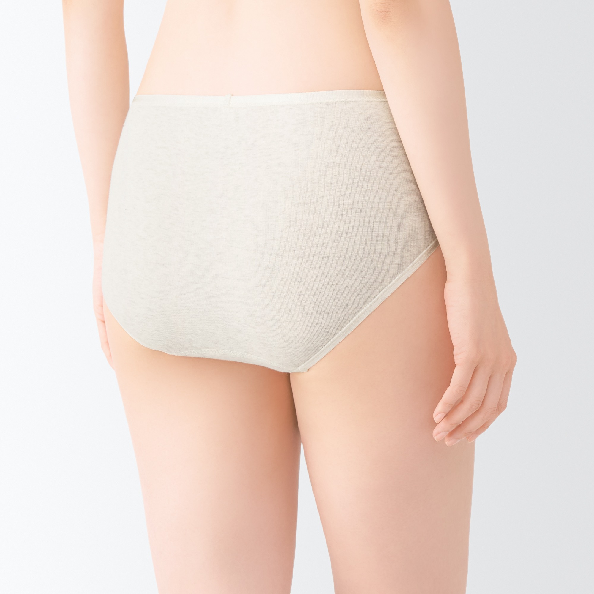 W's Ribbed high-rise Bikini shorts