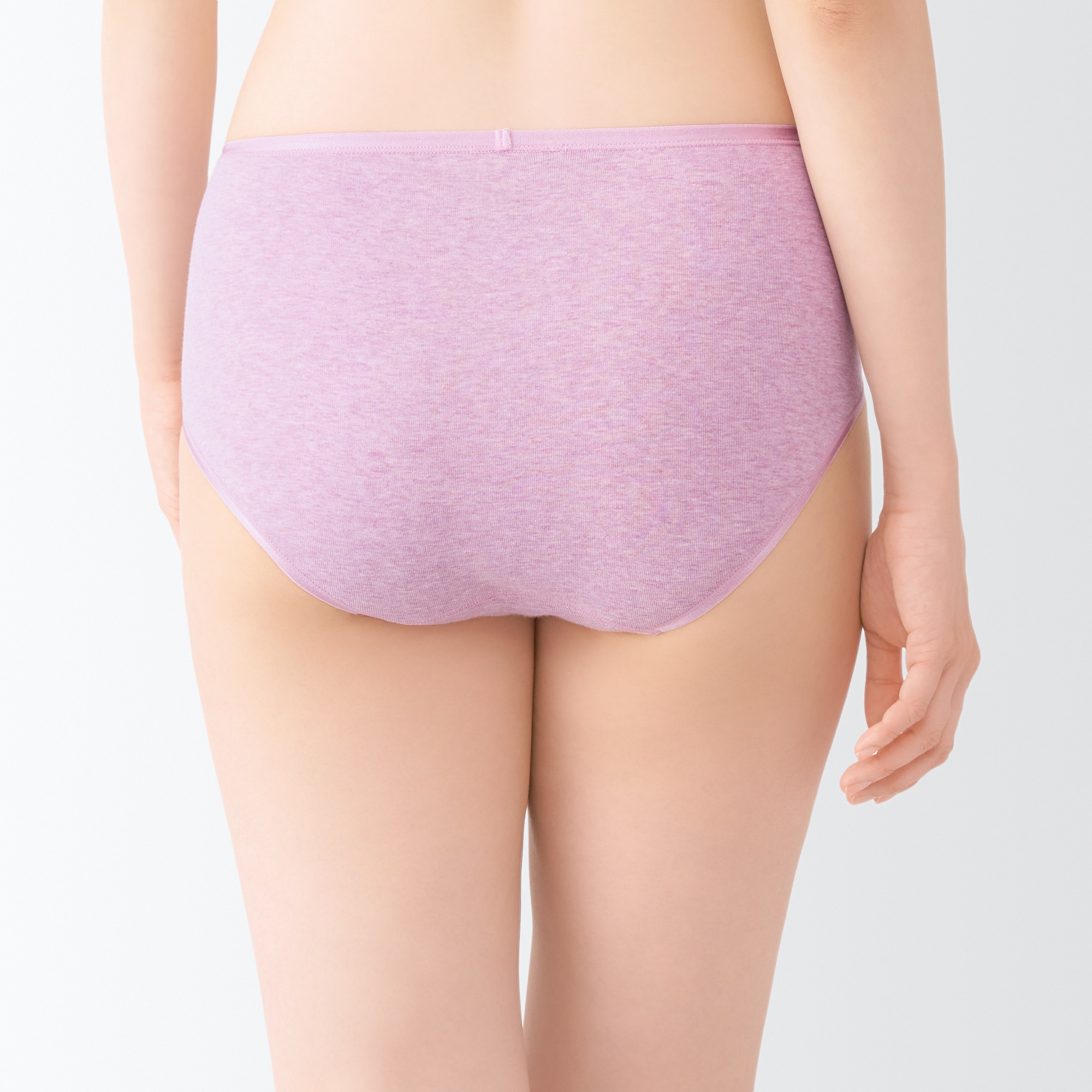 W's Ribbed high-rise Bikini shorts