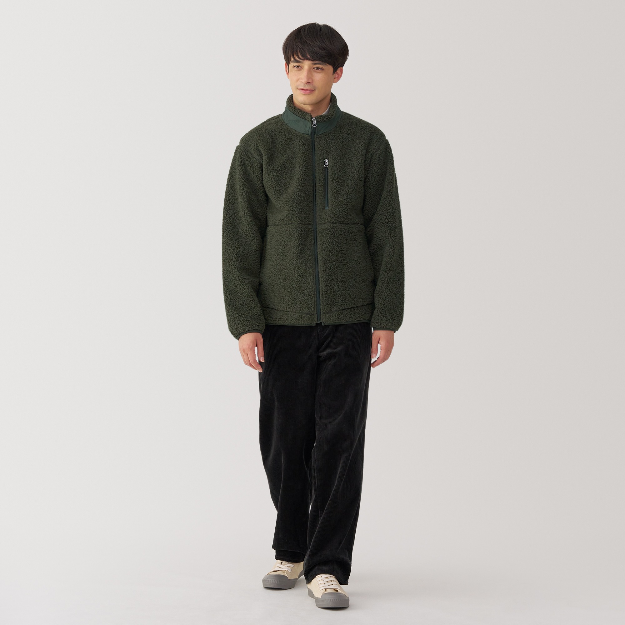 MUJI | Boa fleece jacket