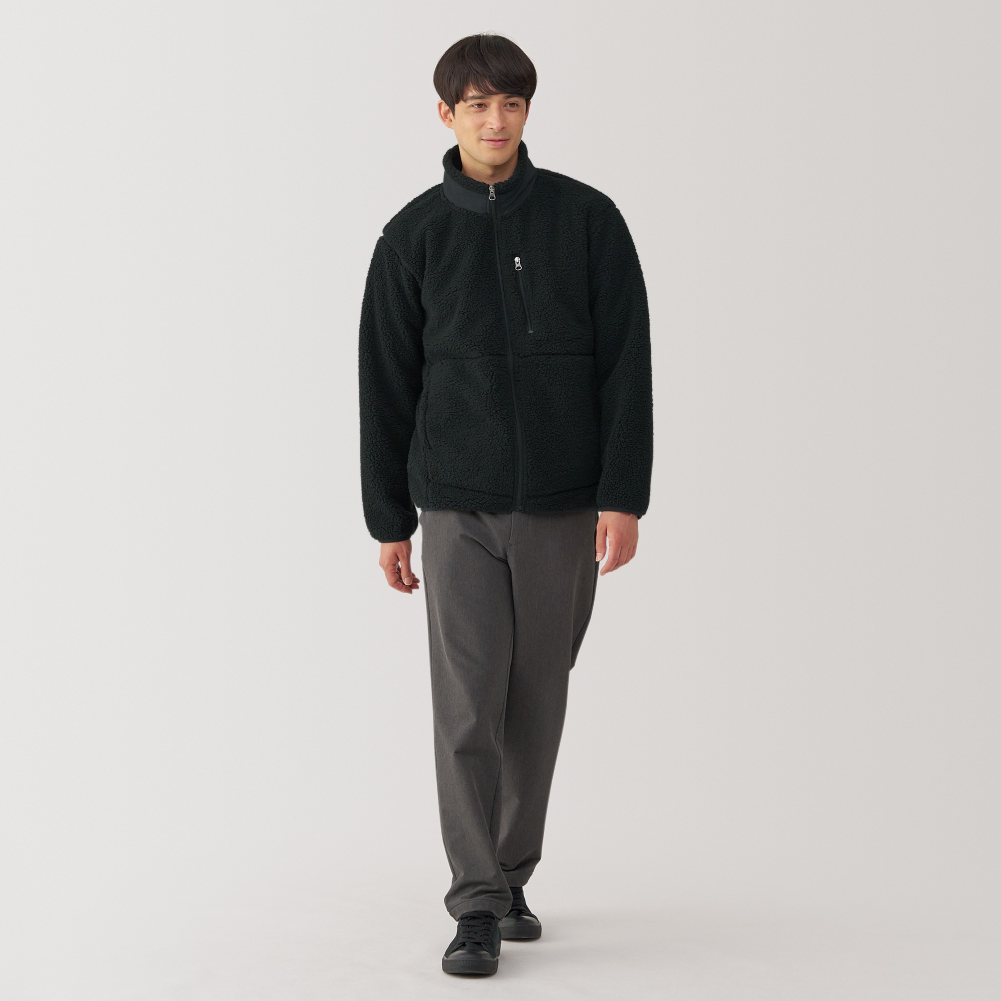 MUJI | Boa fleece jacket