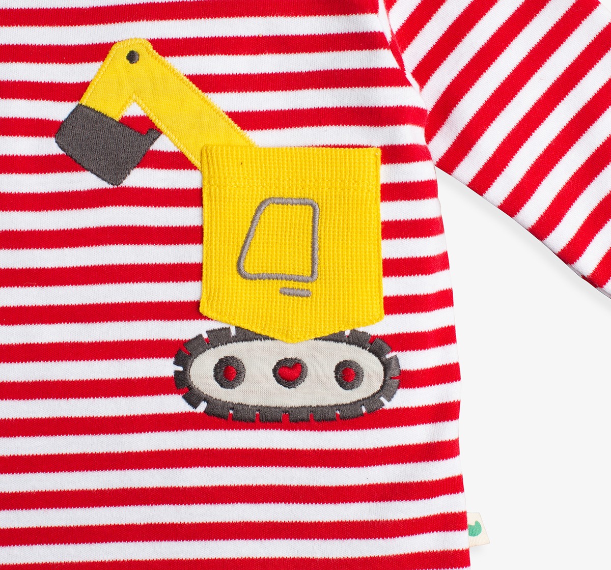Baby Boys Striped T-Shirt With Pocket