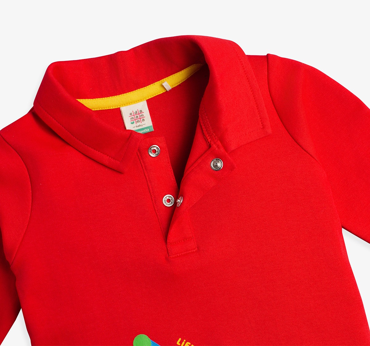 Baby Boys Printed Polo T-Shirt