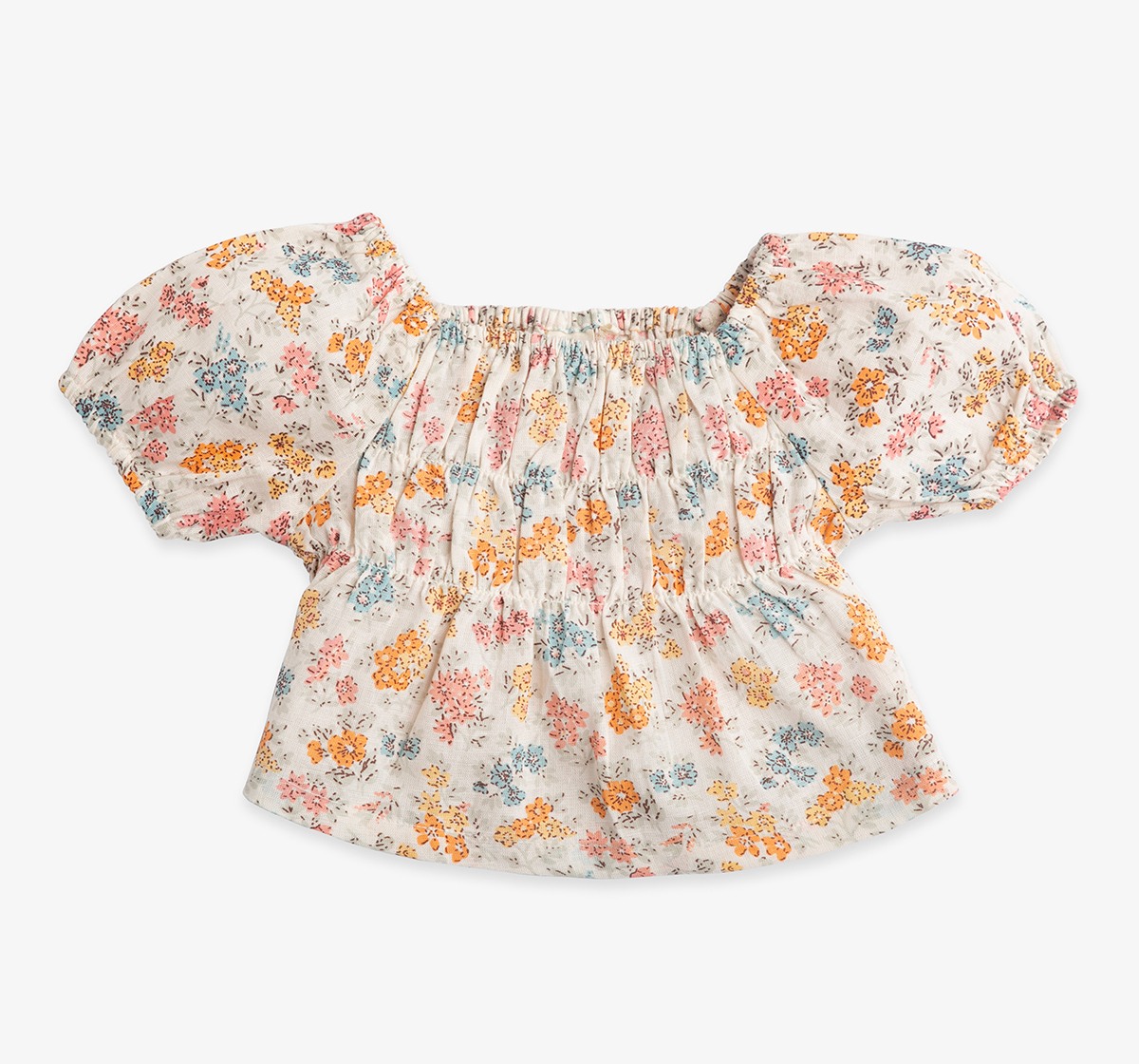 Infant Girls Printed Top & Jogger Set