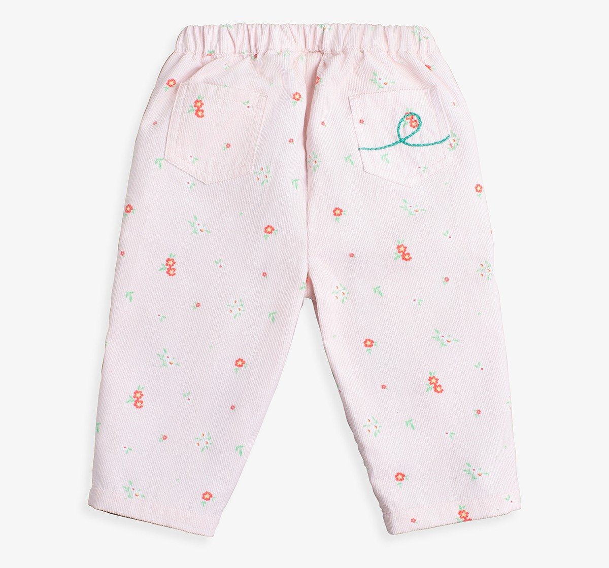 Baby Girls Floral Printed Top & Pant Clothing Set