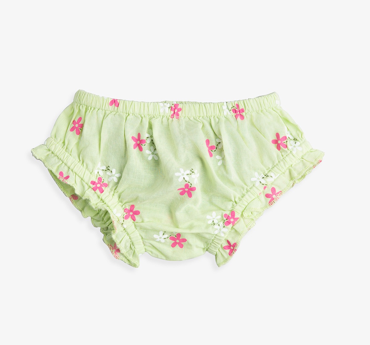 Baby Girls Printed Dress With Bloomer