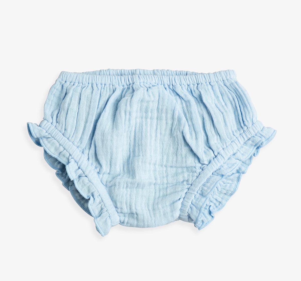 Baby Girls Sleeve Embroidered Dress With Bloomer