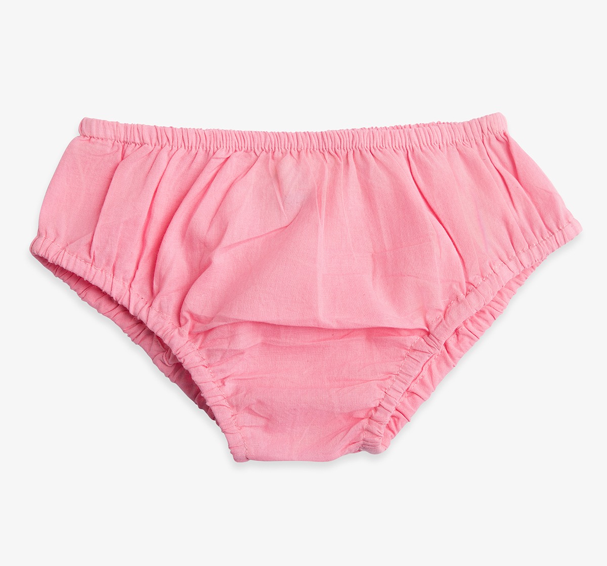 Infant Girls Printed Corduroy Dress With Bloomer