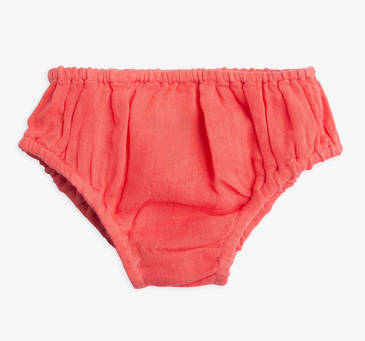 Infant Girls Floral Embroidered Dress With Bloomer