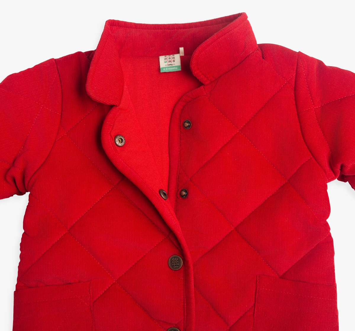 Infant Girls Quilted Heavy Winter Jacket