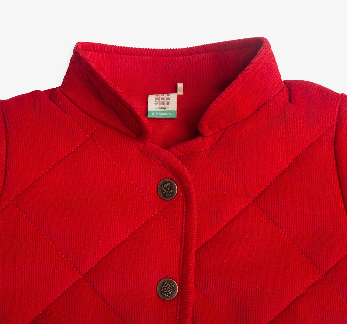 Infant Girls Quilted Heavy Winter Jacket